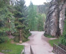 Vstup do skal, Pískovna