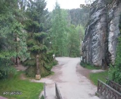 Vstup do skal, Pískovna