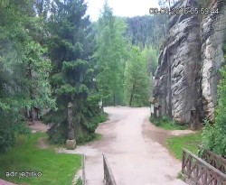 Vstup do skal, Pískovna
