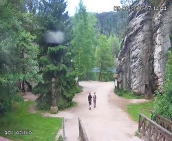 Vstup do skal, Pískovna