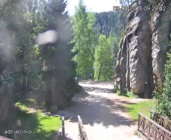 Vstup do skal, Pískovna