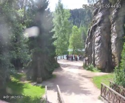 Vstup do skal, Pískovna