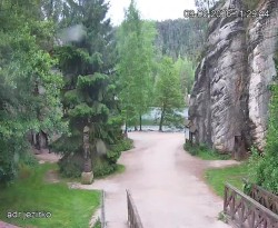 Vstup do skal, Pískovna