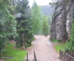 Vstup do skal, Pískovna