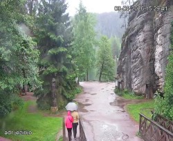 Vstup do skal, Pískovna