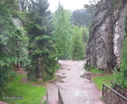 Vstup do skal, Pískovna