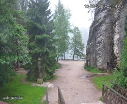 Vstup do skal, Pískovna
