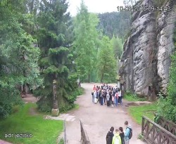 Vstup do skal, Pískovna