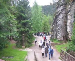 Vstup do skal, Pískovna