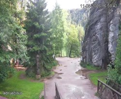 Vstup do skal, Pískovna