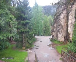 Vstup do skal, Pískovna