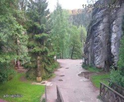 Vstup do skal, Pískovna