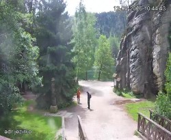 Vstup do skal, Pískovna