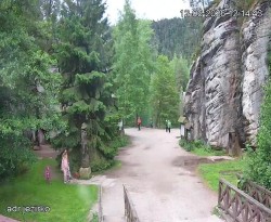 Vstup do skal, Pískovna
