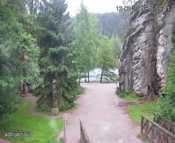 Vstup do skal, Pískovna