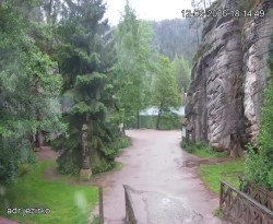 Vstup do skal, Pískovna