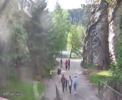 Vstup do skal, Pískovna