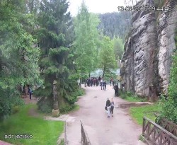 Vstup do skal, Pískovna