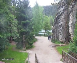 Vstup do skal, Pískovna