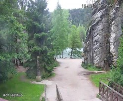 Vstup do skal, Pískovna