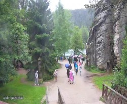Vstup do skal, Pískovna