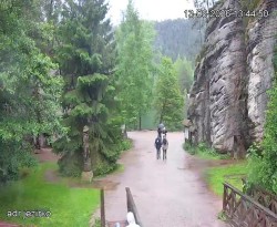 Vstup do skal, Pískovna