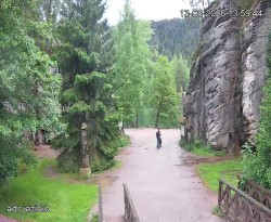 Vstup do skal, Pískovna