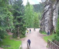 Vstup do skal, Pískovna