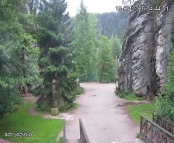 Vstup do skal, Pískovna
