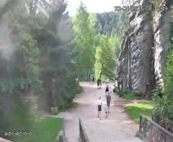 Vstup do skal, Pískovna