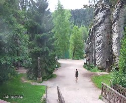 Vstup do skal, Pískovna