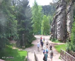 Vstup do skal, Pískovna