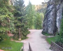 Vstup do skal, Pískovna