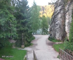 Vstup do skal, Pískovna