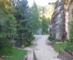 Vstup do skal, Pískovna