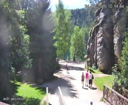 Vstup do skal, Pískovna
