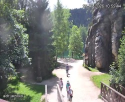 Vstup do skal, Pískovna