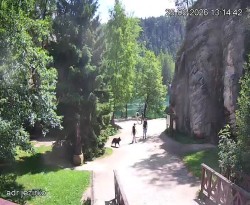 Vstup do skal, Pískovna