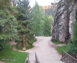 Vstup do skal, Pískovna