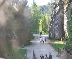 Vstup do skal, Pískovna