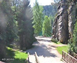 Vstup do skal, Pískovna