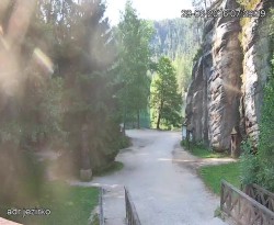 Vstup do skal, Pískovna