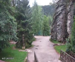 Vstup do skal, Pískovna