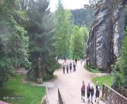 Vstup do skal, Pískovna