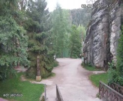Vstup do skal, Pískovna