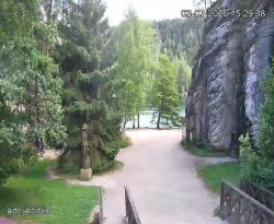 Vstup do skal, Pískovna