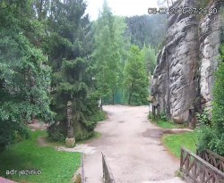 Vstup do skal, Pískovna