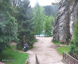 Vstup do skal, Pískovna