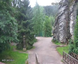 Vstup do skal, Pískovna