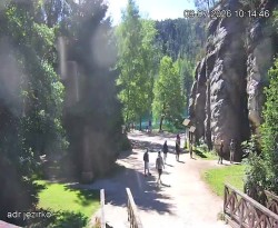 Vstup do skal, Pískovna